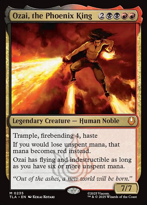 Ozai, the Phoenix King (Commander) | EDHREC