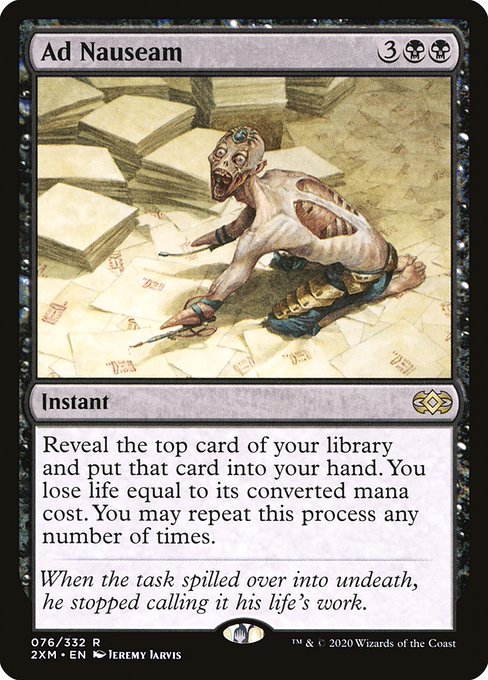 Ad Nauseam + Phyrexian Unlife | EDHREC