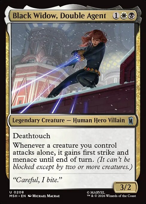 Example Deck for Black Widow, Double Agent