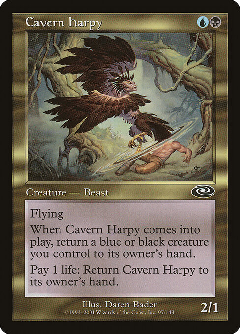 【MTG】Aluren 4枚 + Cavern Harpy 3枚 セット Aluren + Cavern Harpy | EDHREC