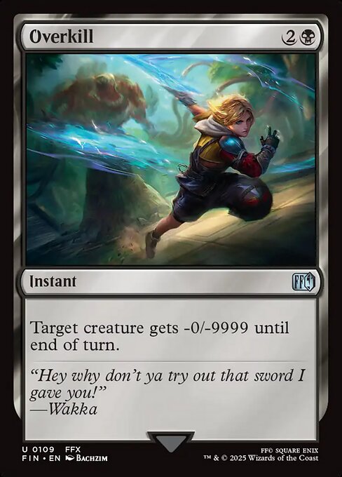 mtg defeat cards Agony Of Mint / near mint condition trading card Overkill (Card) | EDHREC