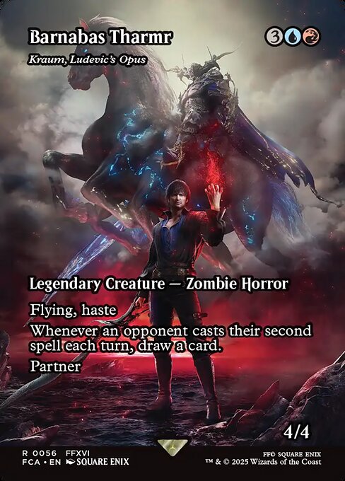clive rosfield mtg commander deck Barnabas Tharmr // Clive Rosfield (Commander) - Spellslinger