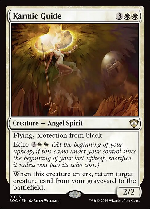 Terra, Herald of Hope + Aurelia, the Warleader + Karmic Guide +
