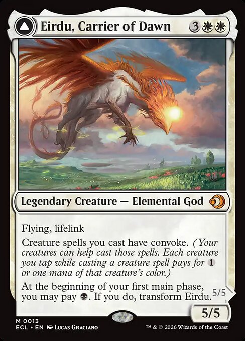 Example Deck for Eirdu, Carrier of Dawn