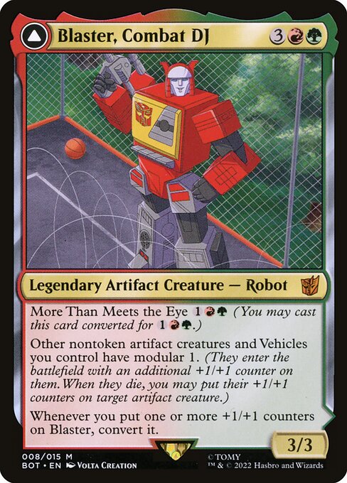 Example Deck for Blaster, Combat DJ
