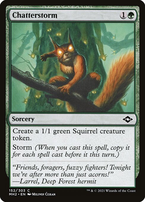 mtg best squirrel cards Elite Golgari Deck - Green Black - Very Powerful - Modern Legal - Custom Built - Magic The Gathering - Squirrel Mob gets +1/+1 for each other Squirrel on the battlefield. Squirrel Sovereign - Modern Horizons