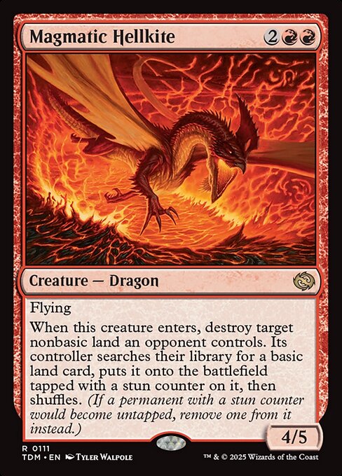 red dragon cards mtg Tempest If you revealed a Dragon card or chose a Dragon as you cast this spell I feel like this guy