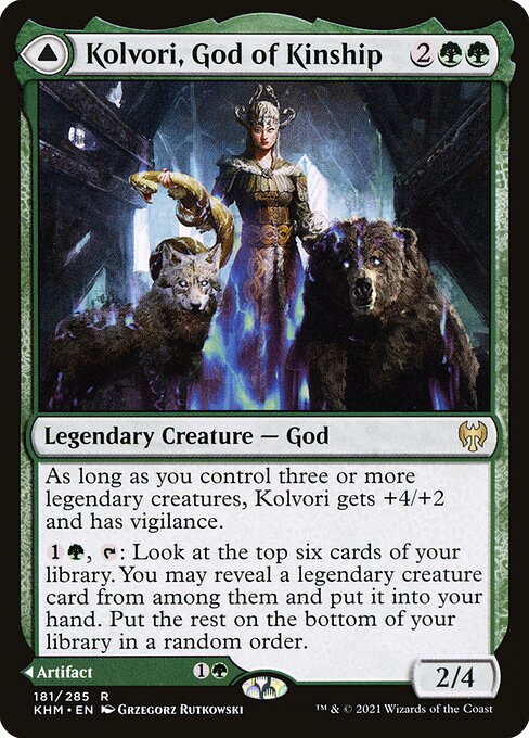 Example Deck for Kolvori, God of Kinship