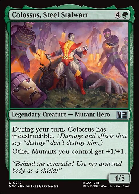 Example Deck for Colossus, Steel Stalwart