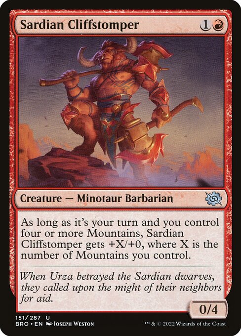 all minotaur cards mtg The Ultimate Minotaur Deck – Sethron, Hurloon General