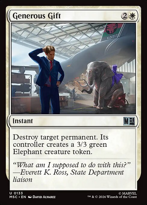 mtg cards like generous gift , Commander Dominaria United , NM , , FREE SHIPPING Mint / near mint condition trading card More coming with secret lair