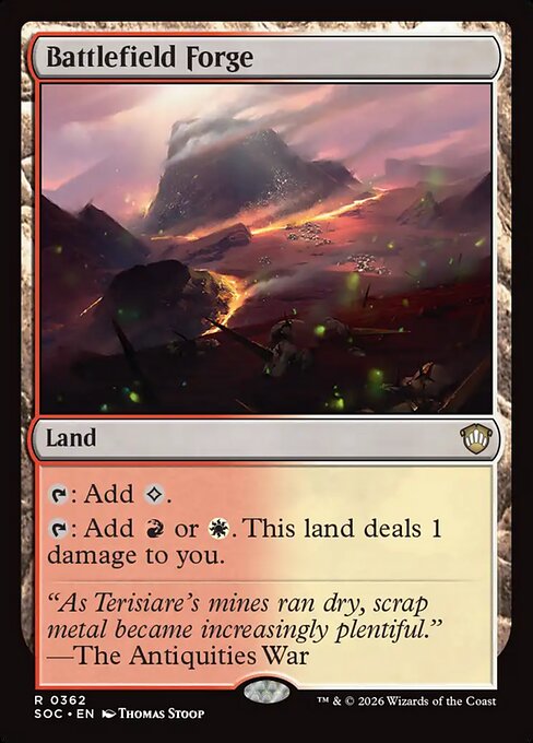 Battlefield Forge (Card) | EDHREC