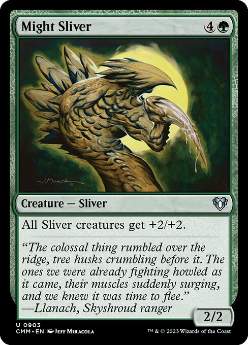 mtg sliver swarm card list Magic: The Gathering Commander Masters Commander Deck 100-Card Deck play deck of 100 Magic cards (2 Traditional Foil Legendary Creature cards Most Valuable Reprints In Commander