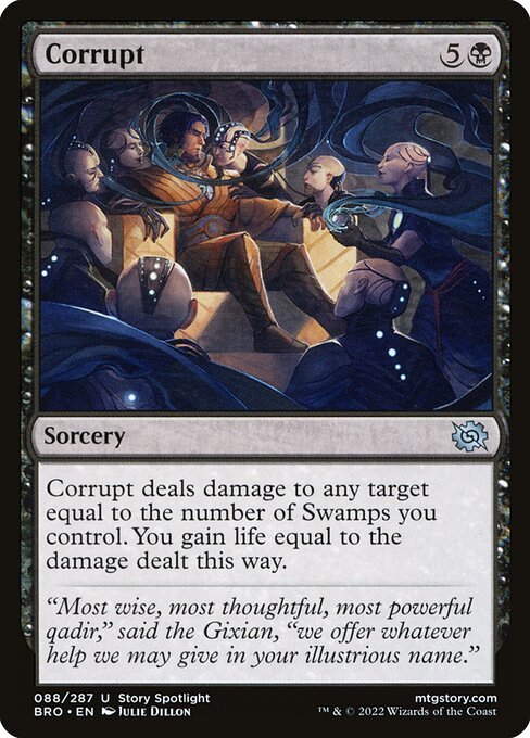 best drain cards mtg Final Fantasy Magic The Gathering Commander Deck - Y'shtola - Esper Blue Black White - EDH cEDH - 100 Card - Custom Deck but not more life than the players life total before Drain Life dealt damage or the creatures toughness. Drain Life (Card) | EDHREC