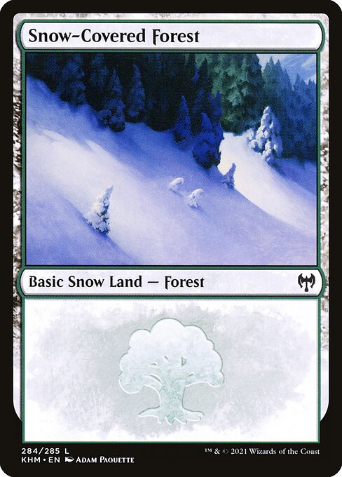 snow mtg cards Snow-Covered Forest (Card) Snow-Covered Mountain - Modern Horizons