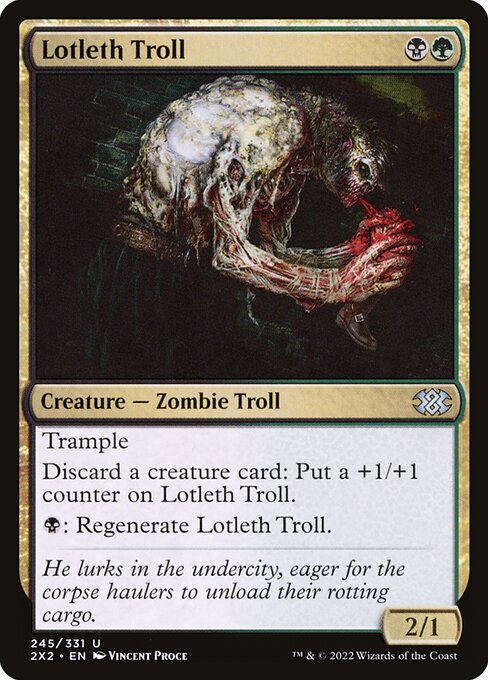 troll mtg cards Magic The Gathering - Cudgel - Magic 2010 Faunsbane Troll - Wilds of
