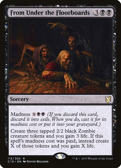 mtg cards with madness Each player discards his or her hand Chaotic as MTG cards (71/365)