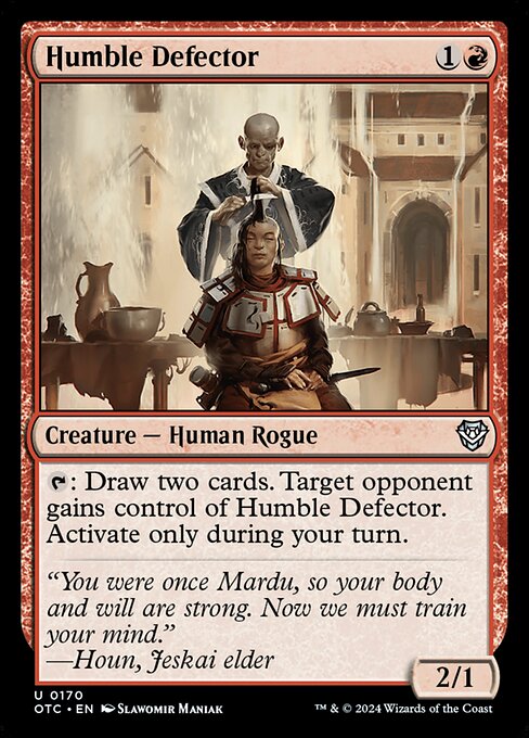 Humble Defector (Card) | EDHREC