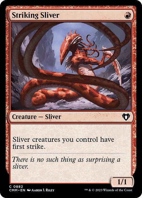 sliver support cards mtg Capricious Sliver | Commander Masters | Commander