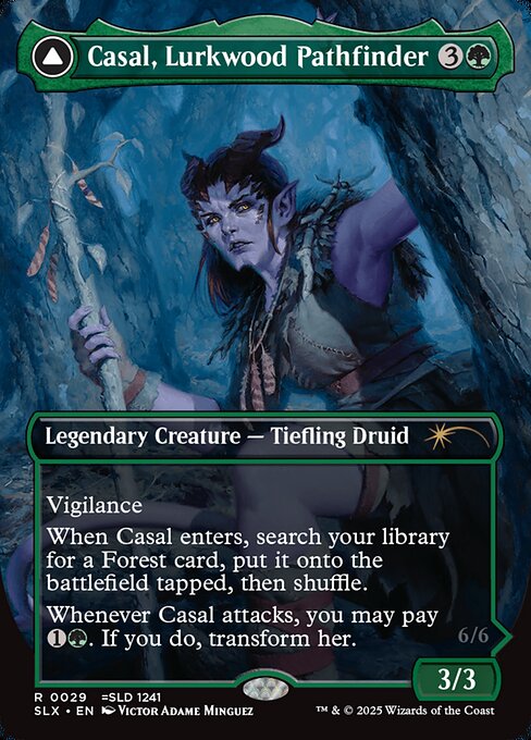 Example Deck for Casal, Lurkwood Pathfinder