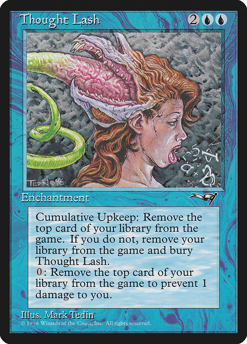 thought lash ２枚 Thought Lash (Card) | EDHREC