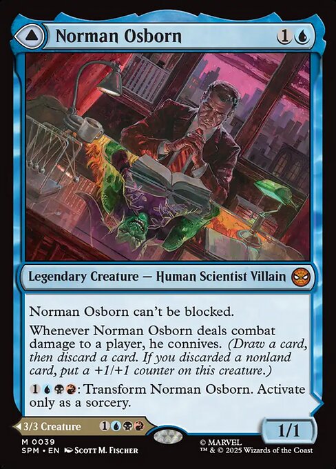 mtg madness commander deck Chainer, Nightmare Adept Norman Osborn (Commander) - Madness