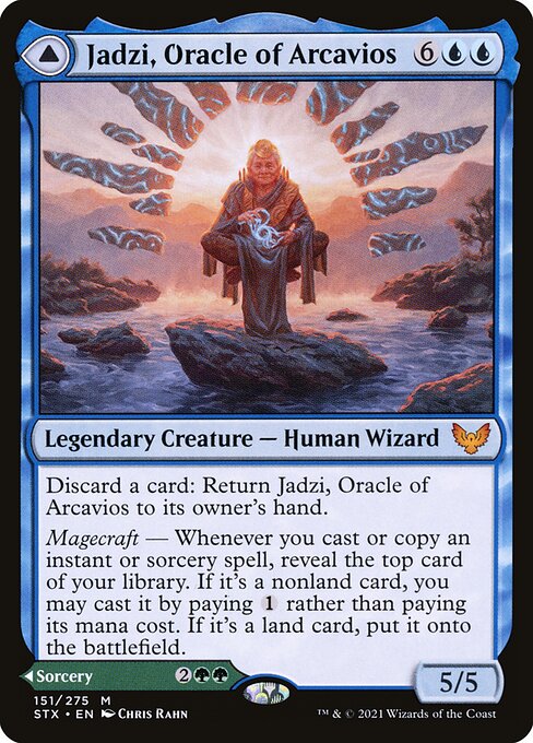 Example Deck for Jadzi, Oracle of Arcavios