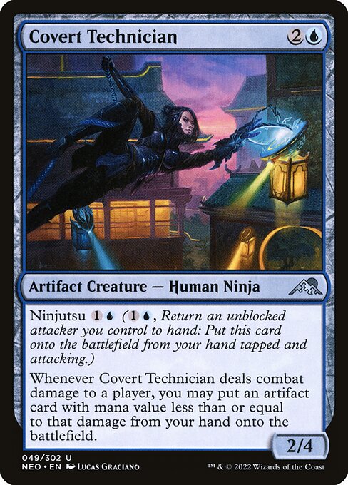 mtg cards with ninjutsu - Rules and Interactions Explained you may draw a card. Silver-Fur Master (Kamigawa: Neon Dynasty)