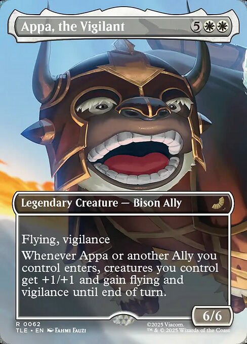 Appa, the Vigilant