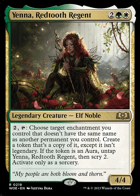 マジック：ザ・ギャザリング MTG enchantress EDH/Commander deck & box Enchantress | EDHREC