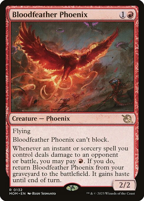 red monarch cards mtg SYNCSPIKE draw a card March of the Machine Set