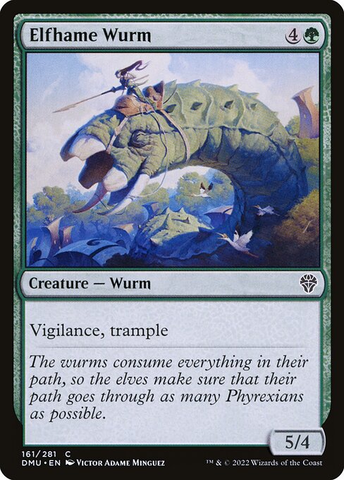 mtg wurm deck commander Wurms