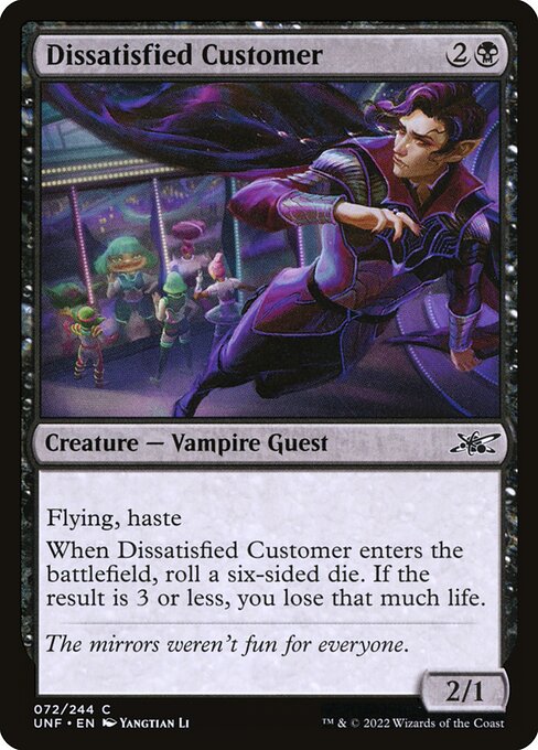 mtg black cards that give haste Rules Text: Haste, Colors: Black, Red, 72 o:haste identity:b t:creature Scryfall