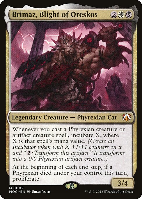 Example Deck for Brimaz, Blight of Oreskos