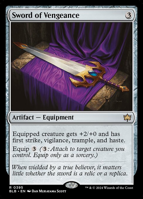 sword of cards mtg War and Peace | Masterpiece Series: Inventions exile it instead. Sword of Vengeance (Card) |