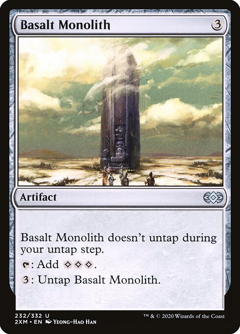 Power Artifact + Basalt Monolith | EDHREC