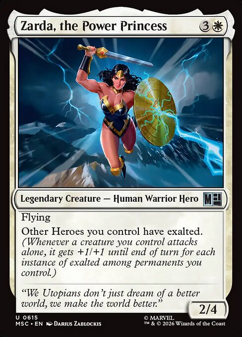 Zarda, the Power Princess (Commander) | EDHREC