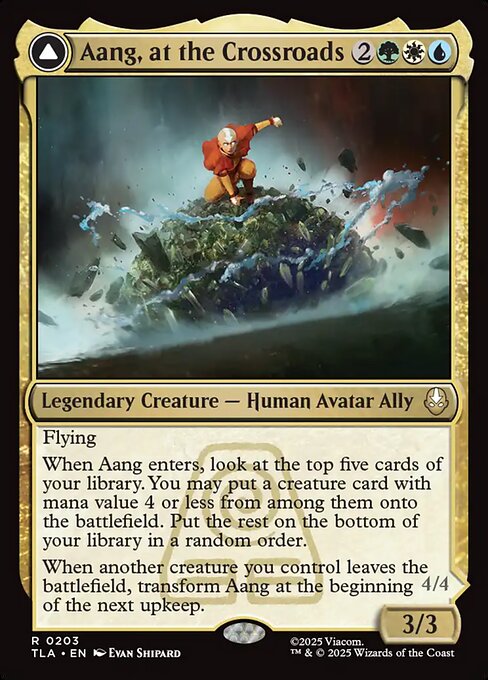 Example Deck for Aang, at the Crossroads
